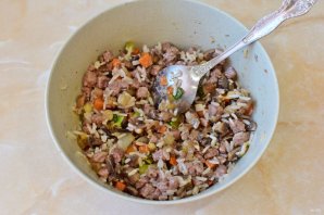 Омлет с рисом по-корейски Омлет с рисом по-корейски