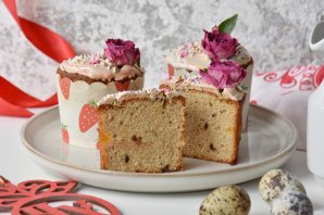 Кексовый кулич на Пасху Кексовый кулич на Пасху