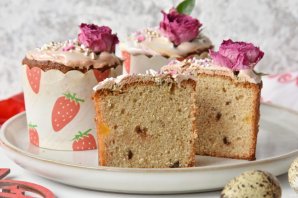 Кексовый кулич на Пасху Кексовый кулич на Пасху