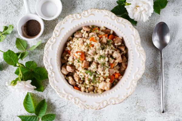 Перловка с мясом