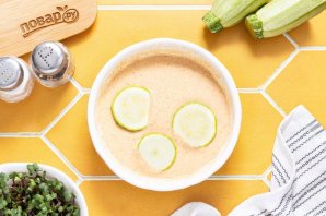 Кабачки в кляре с чесноком Кабачки в кляре с чесноком