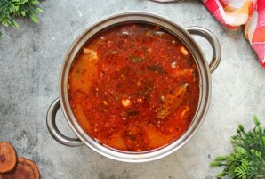 Суп харчо с картошкой Суп харчо с картошкой
