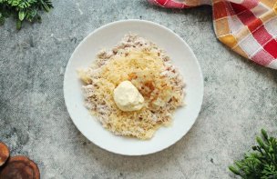 Блинчики с куриной грудкой Блинчики с куриной грудкой