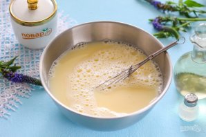 Блинный торт с заварным кремом