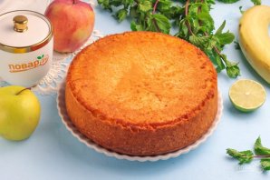 Безумно вкусный и простой пирог с фруктами Безумно вкусный и простой пирог с фруктами