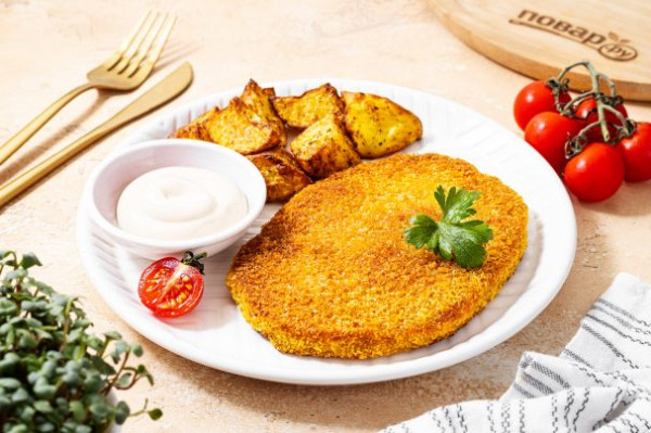 Веганский шницель