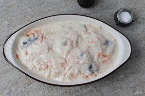 Минтай в духовке