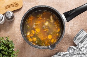 Суп со сморчками и картофелем Суп со сморчками и картофелем