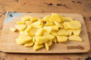 Жареная картошка с луком