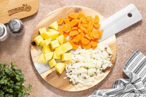 Суп со сморчками и картофелем Суп со сморчками и картофелем