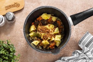 Суп со сморчками и картофелем Суп со сморчками и картофелем