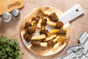 Суп со сморчками и картофелем Суп со сморчками и картофелем