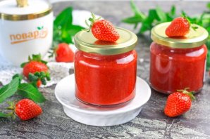 Варенье из клубники без варки
