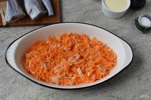 Минтай в духовке