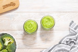 Пюре из брокколи для грудничка