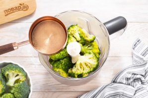 Пюре из брокколи для грудничка