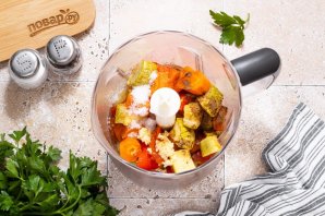 Кабачковая икра в духовке