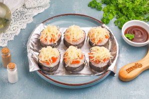 Роллы в духовке Роллы в духовке