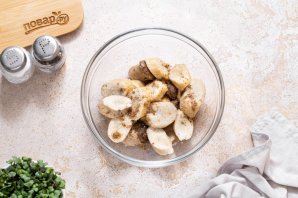 Грибы в апельсиновом соусе