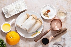 Грибы в апельсиновом соусе