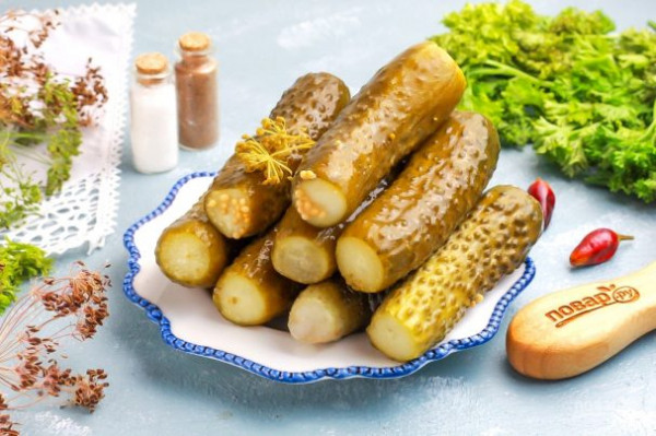 Хрустящие огурчики на зиму