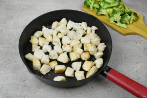 Курица с брокколи в соусе терияки Курица с брокколи в соусе терияки