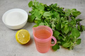 Концентрированный сироп из мяты
