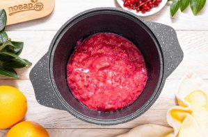 Варенье из смородины с апельсинами