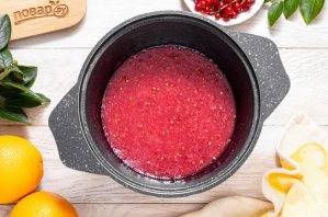 Варенье из смородины с апельсинами