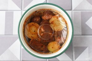 Шашлык из сердечек индейки