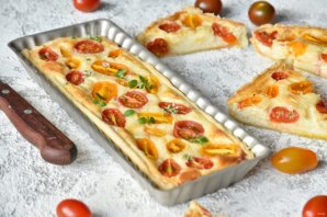 Тарт с черри и сыром Тарт с черри и сыром